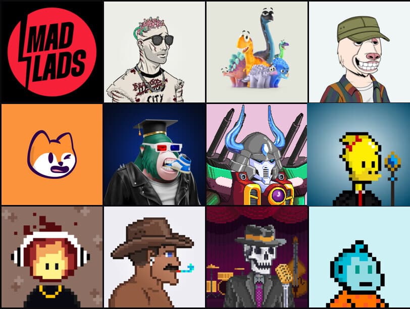 Curated collectible assets presented as a premium Artifacte marketplace collage.